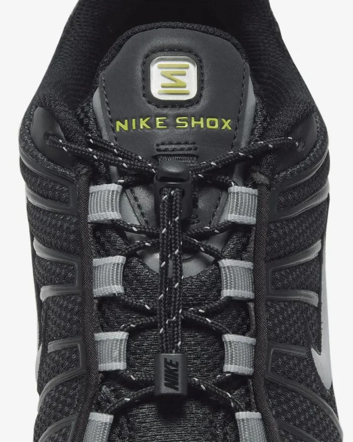 Women Nike All Shoes Shox TL Blackiron Greyhigh Voltagemetallic Silver