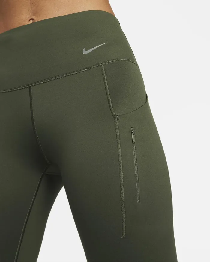 Women Nike Leggings Go Cargo Khakiblack