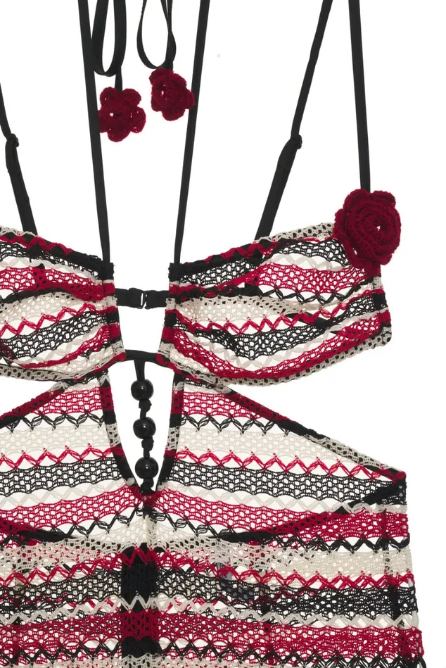 Women Nora Mini Dress Cover Up Multi For Love and Lemons Swim