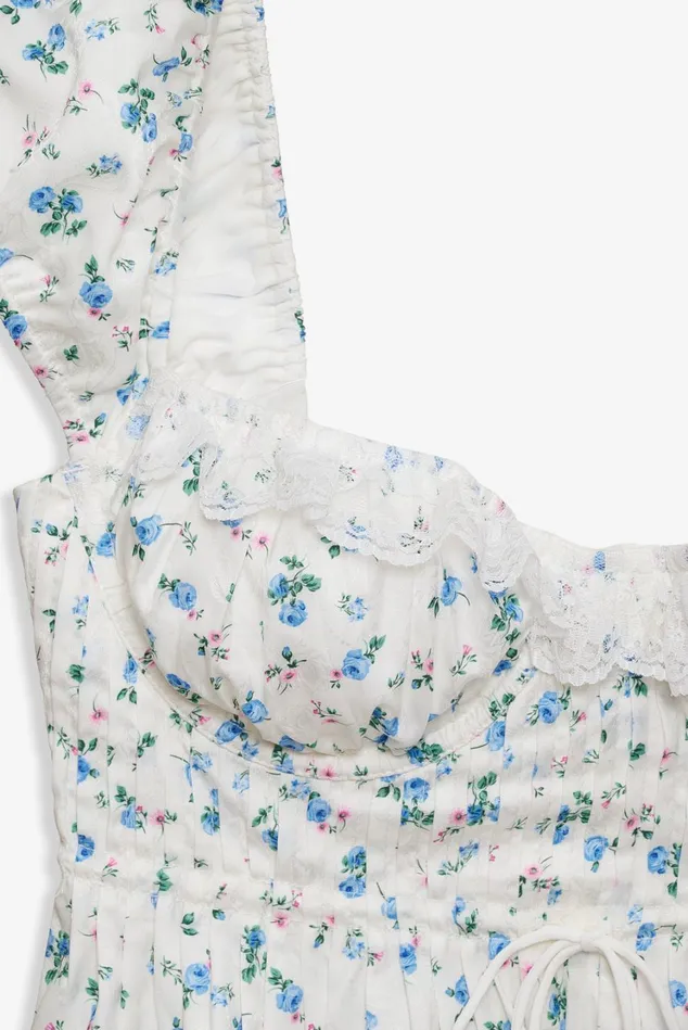 Women Opal Floral Blouse Ivory For Love and Lemons Tops Women Opal Floral Blouse Ivory For Love and Lemons Tops