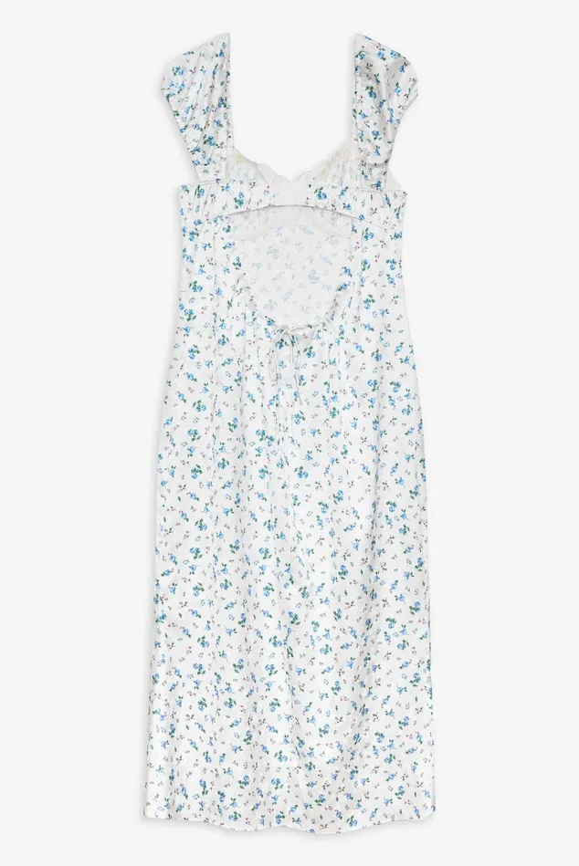 Women Paloma Midi Slip Dress Blue For Love and Lemons Dresses Women Paloma Midi Slip Dress Blue For Love and Lemons Dresses