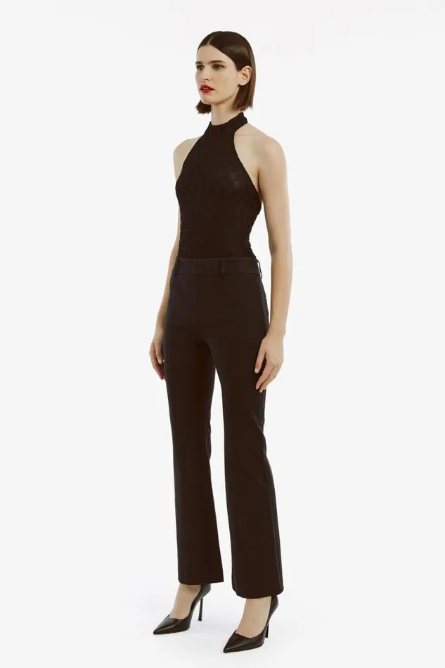Women Pants Bardot Nella Bootleg Pant In Black Black Women Pants Bardot Nella Bootleg Pant In Black Black