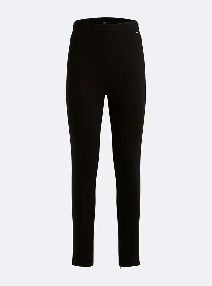 Women Pants GUESS Black Priscilla Fauxleather Pants Women Pants GUESS Black Priscilla Fauxleather Pants