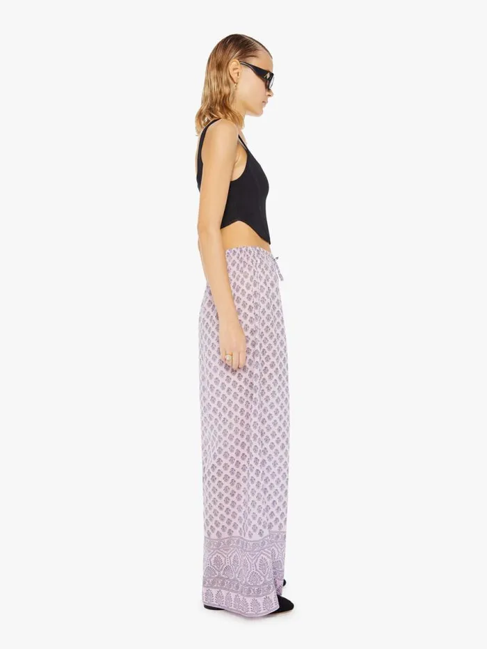 Women Pants Mother Denim Margie Pant Purple Lilac