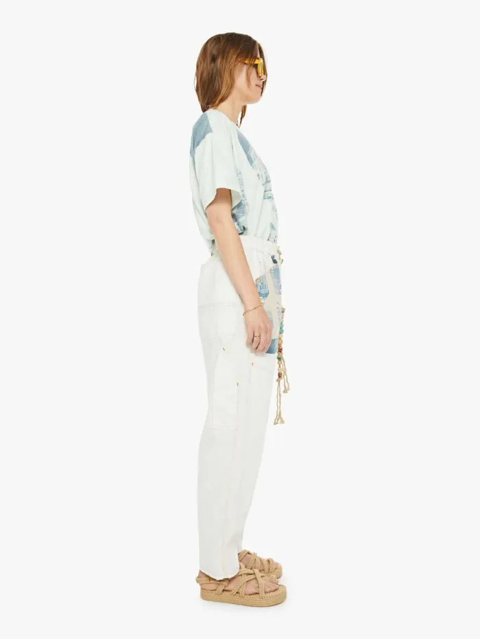 Women Pants Mother Denim P71 Carpenter Pant St Tropez