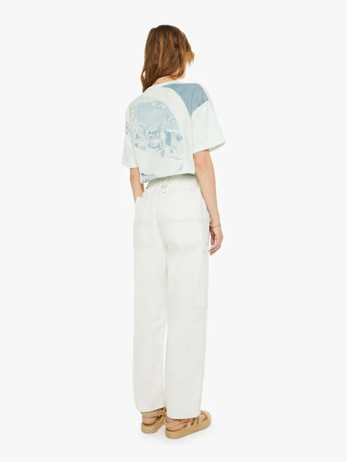 Women Pants Mother Denim P71 Carpenter Pant St Tropez