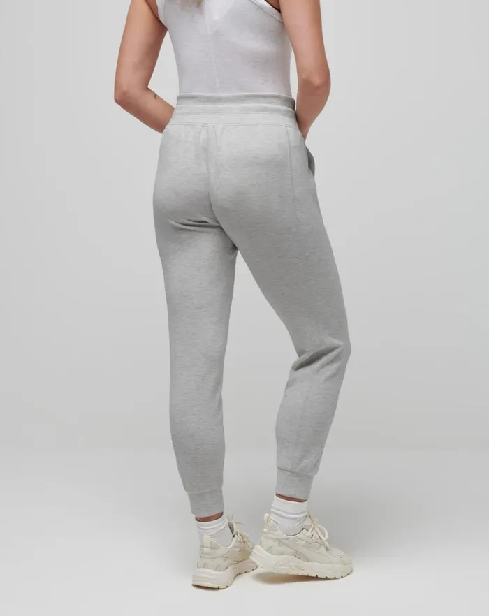 Women Pants TravisMathew SKYLOFT SOFT JOGGER Heather Light Grey