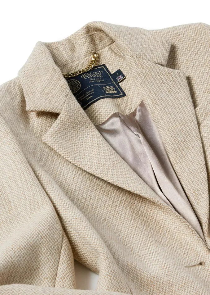 Women Regency Coat Biscuit Holland Cooper Tailoring