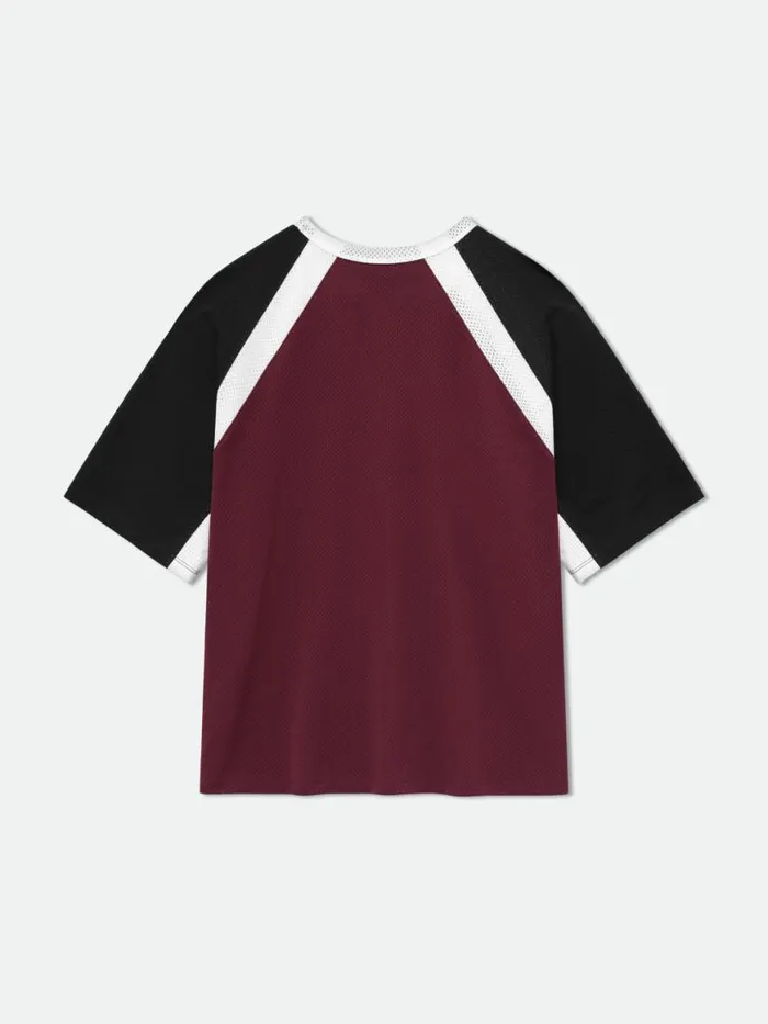 Women Rhude Tops RACING LOGO MESH SHIRT Multi