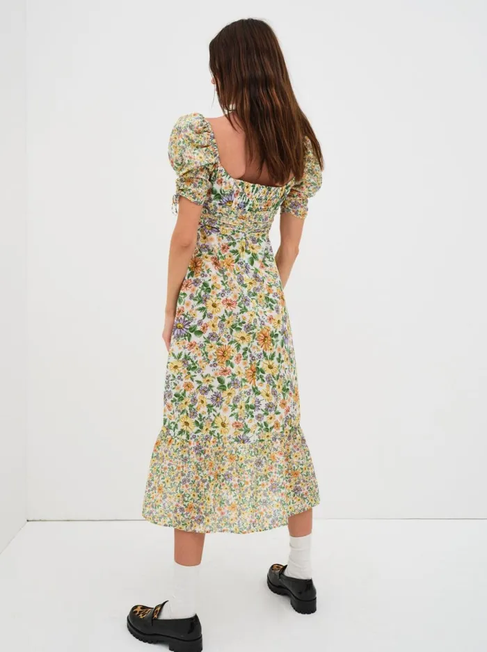 Women Riley Midi Dress Green For Love and Lemons Dresses Women Riley Midi Dress Green For Love and Lemons Dresses