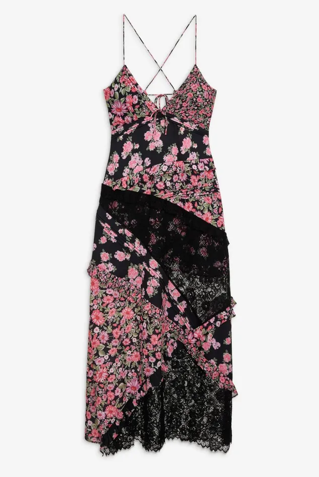 Women Rosalyn Maxi Dress Black For Love and Lemons Dresses