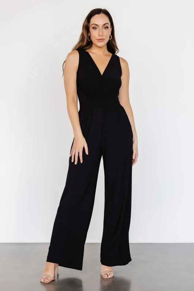 Women Rudie Sleeveless Jumpsuit Black Baltic Born Jumpsuits and Rompers