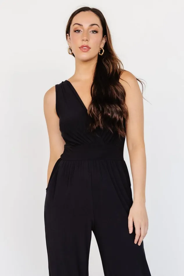 Women Rudie Sleeveless Jumpsuit Black Baltic Born Jumpsuits and Rompers