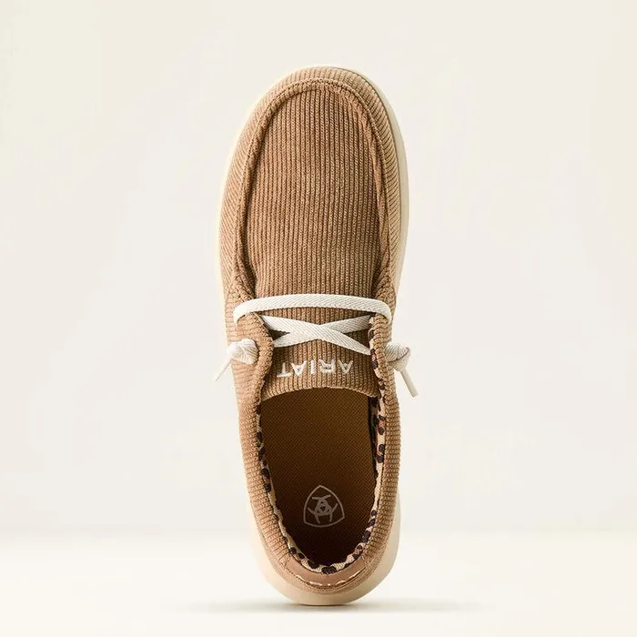 Women Shoes and Sneakers Ariat Hilo Shoe Tan Corduroy