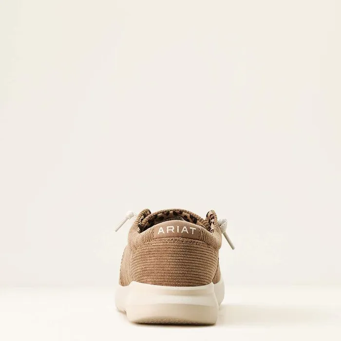 Women Shoes and Sneakers Ariat Hilo Shoe Tan Corduroy