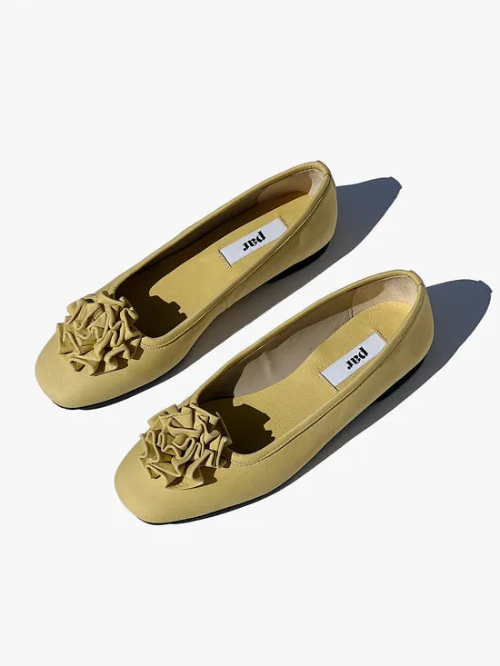 Women Shoes Lisa Says Gah Marsha Rosette Slipper Lemon