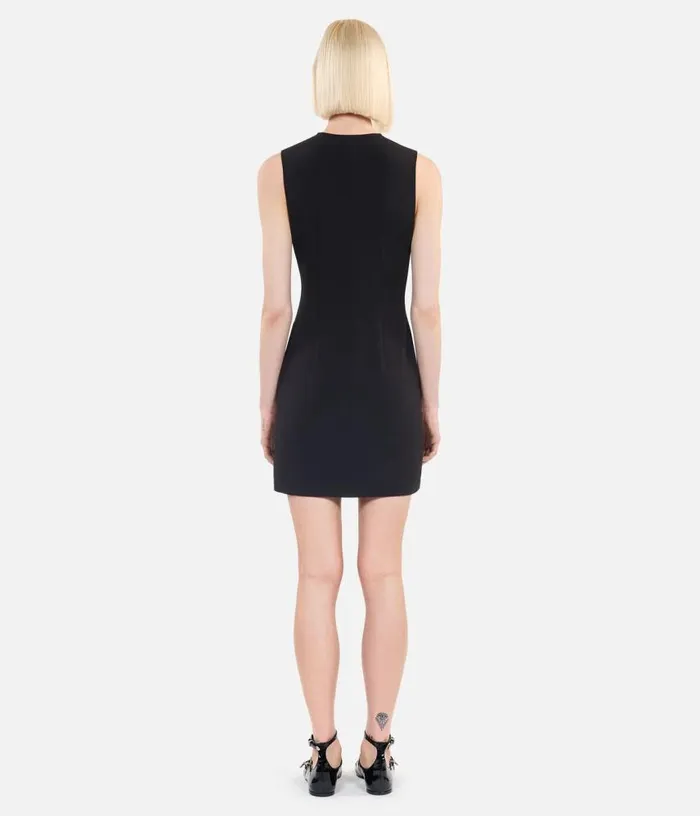Women Short Black Dress With Lacing THE KOOPLES Dresses and Jumpsuits