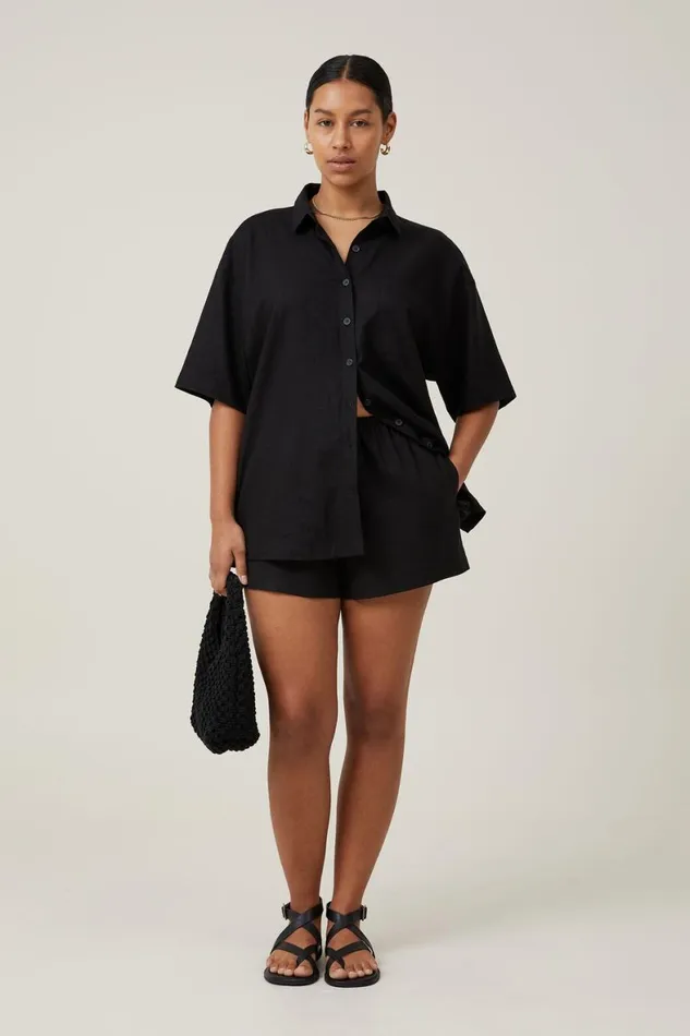 Women Shorts Cotton On Haven Short Black