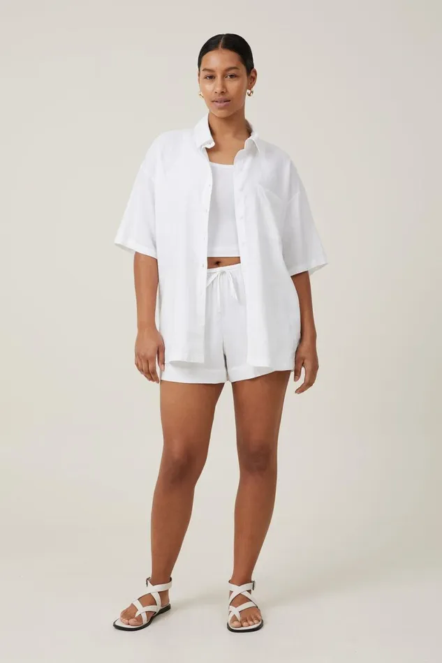 Women Shorts Cotton On Haven Short White