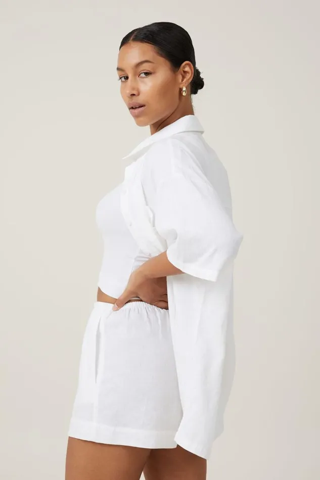Women Shorts Cotton On Haven Short White