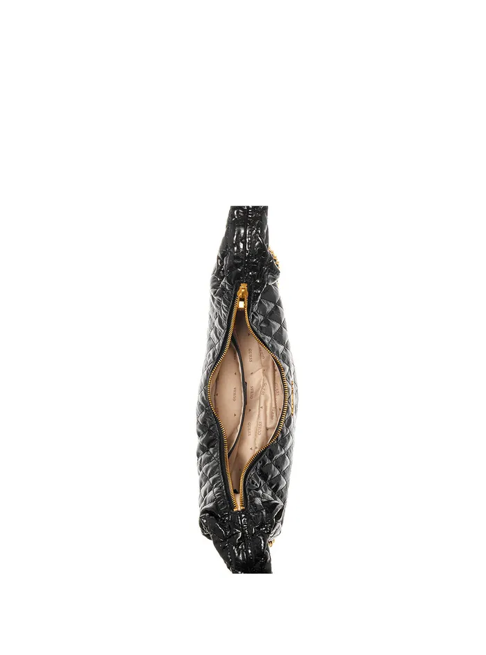 Women Shoulder Bag GUESS Black Dema Hobo Shoulder Bag Women Shoulder Bag GUESS Black Dema Hobo Shoulder Bag