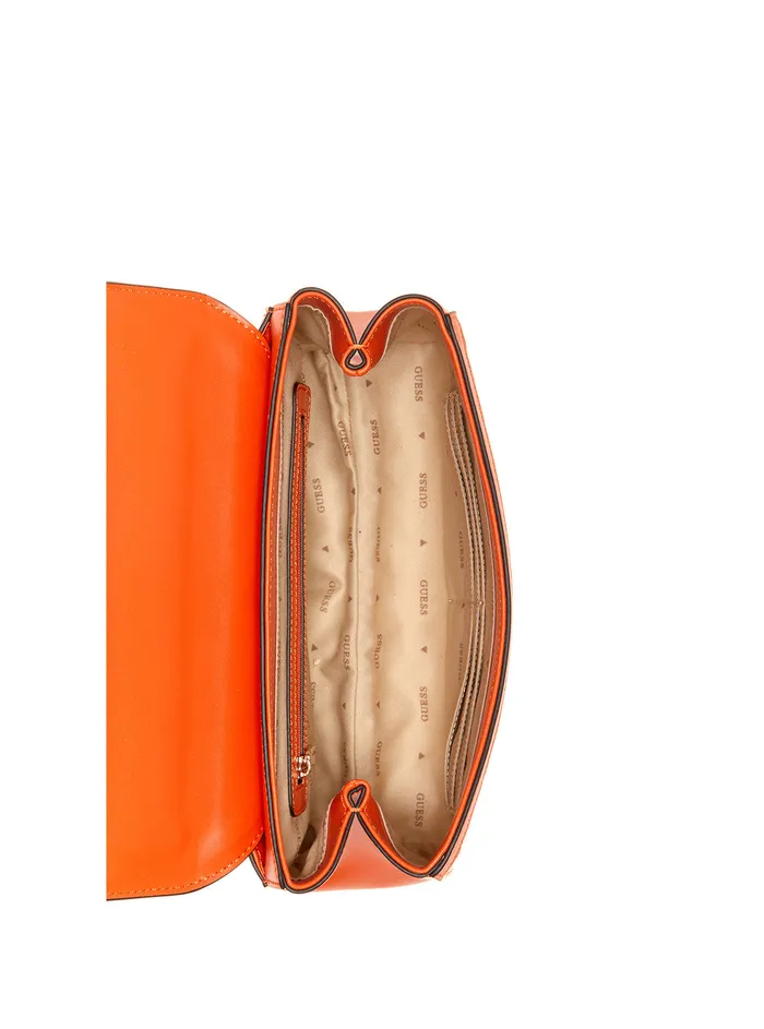 Women Shoulder Bag GUESS Orange Katey Shoulder Bag Women Shoulder Bag GUESS Orange Katey Shoulder Bag