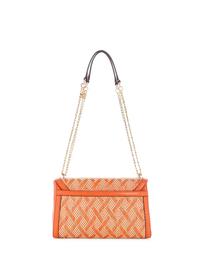 Women Shoulder Bag GUESS Orange Katey Shoulder Bag Women Shoulder Bag GUESS Orange Katey Shoulder Bag
