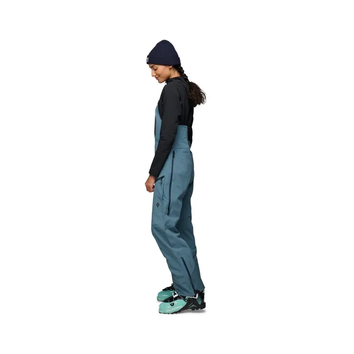 Women Ski and Snowboard Pants Black Diamond Recon Stretch Bibs Bibs Black Diamond Apparel