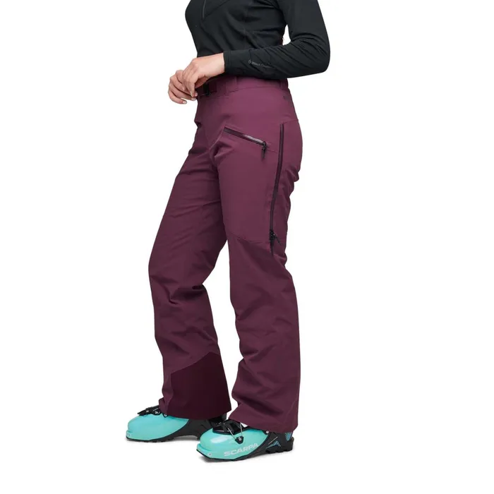Women Ski and Snowboard Pants Black Diamond Recon Stretch Insulated Pants