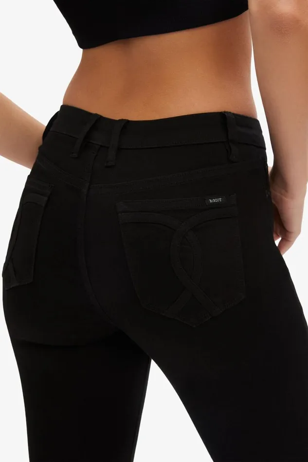 Women Skinny Jean Bardot Bella Mid Rise Jeans In Black Black Women Skinny Jean Bardot Bella Mid Rise Jeans In Black Black