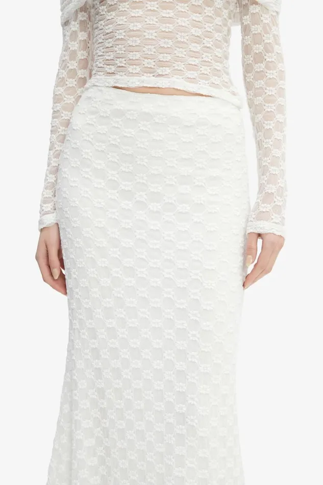 Women Skirts Bardot Adoni Mid Rise Maxi Skirt In Orchid White Orchid White Women Skirts Bardot Adoni Mid Rise Maxi Skirt In Orchid White Orchid White