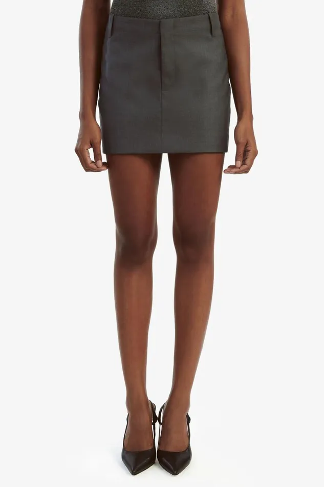 Women Skirts Bardot Maika Mid Rise Mini Skirt In Dark Grey Dark Grey Women Skirts Bardot Maika Mid Rise Mini Skirt In Dark Grey Dark Grey