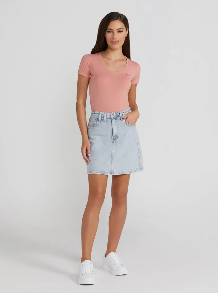 Women Skirts GUESS Hidden Desire Carla Denim Mini Skirt Women Skirts GUESS Hidden Desire Carla Denim Mini Skirt