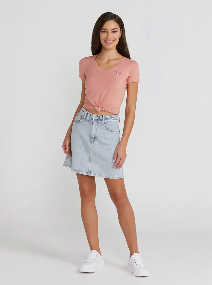 Women Skirts GUESS Hidden Desire Carla Denim Mini Skirt Women Skirts GUESS Hidden Desire Carla Denim Mini Skirt