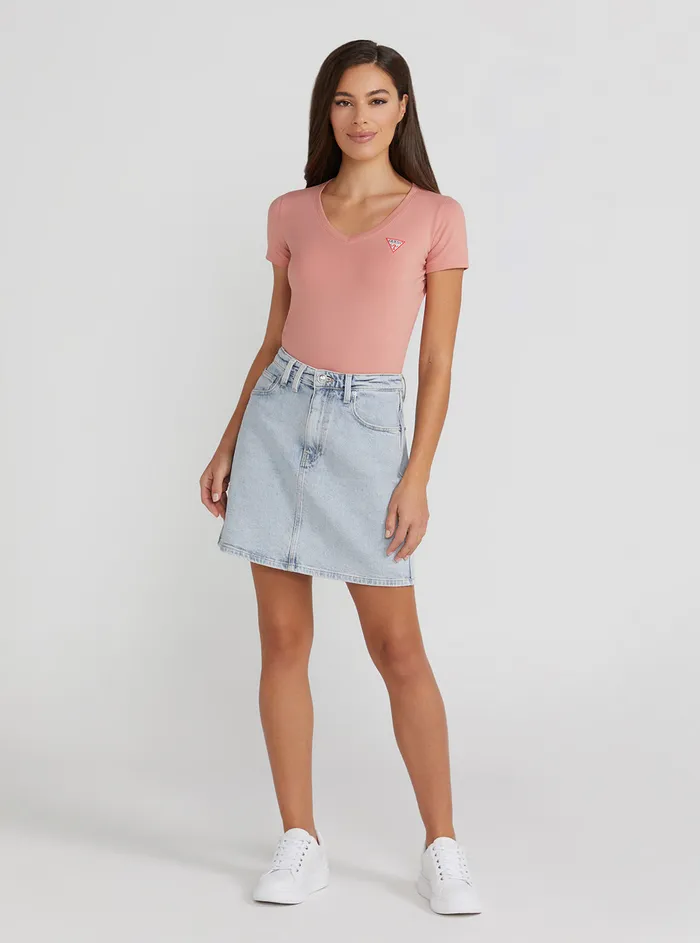Women Skirts GUESS Hidden Desire Carla Denim Mini Skirt Women Skirts GUESS Hidden Desire Carla Denim Mini Skirt