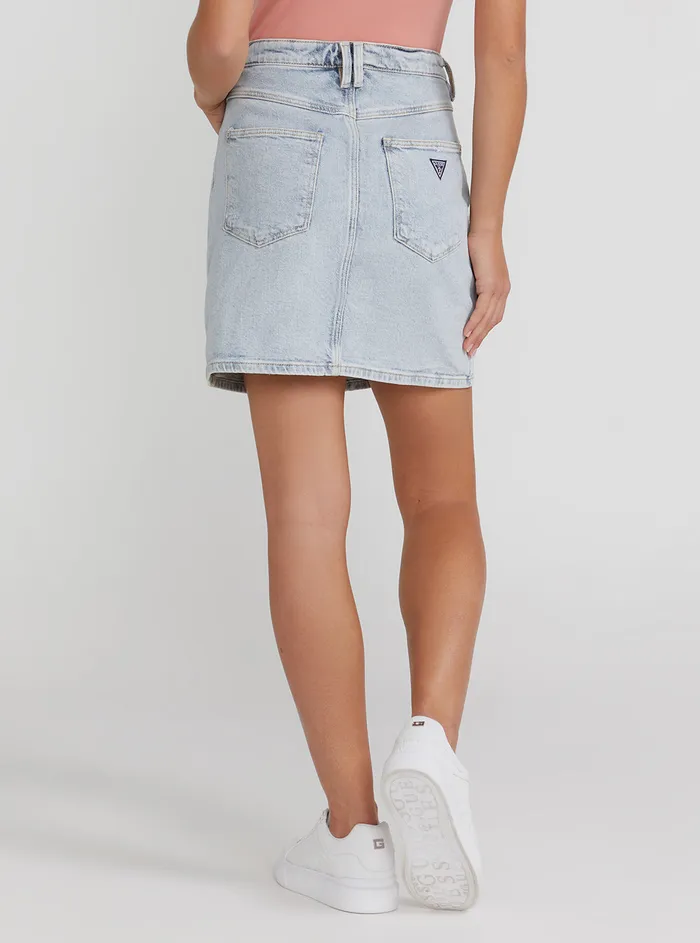 Women Skirts GUESS Hidden Desire Carla Denim Mini Skirt Women Skirts GUESS Hidden Desire Carla Denim Mini Skirt