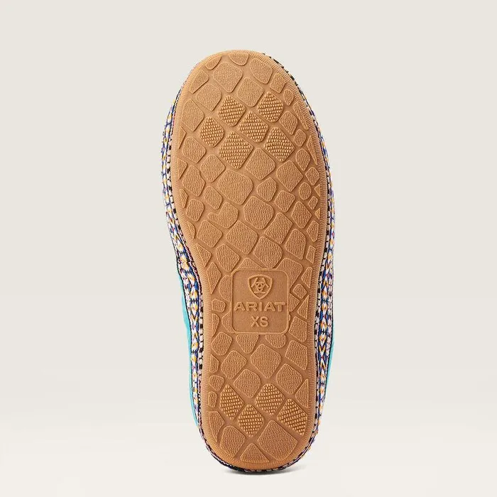 Women Slippers Ariat Crius Clog Slipper Turquoise
