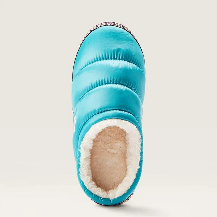 Women Slippers Ariat Crius Clog Slipper Turquoise