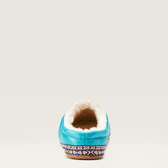 Women Slippers Ariat Crius Clog Slipper Turquoise