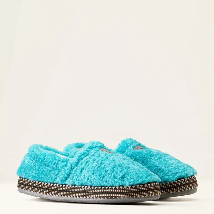 Women Slippers Ariat Snuggle Bright Turquoise Women Slippers Ariat Snuggle Bright Turquoise
