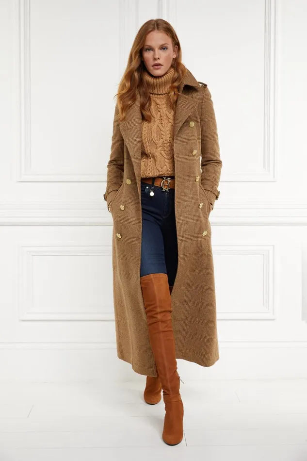 Women Sloane Over The Knee Boot Tan Holland Cooper Boots