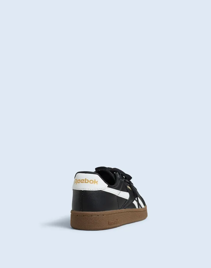 Women Sneakers Madewell Reebok Club C Grounds UK Sneakers Black White Gum