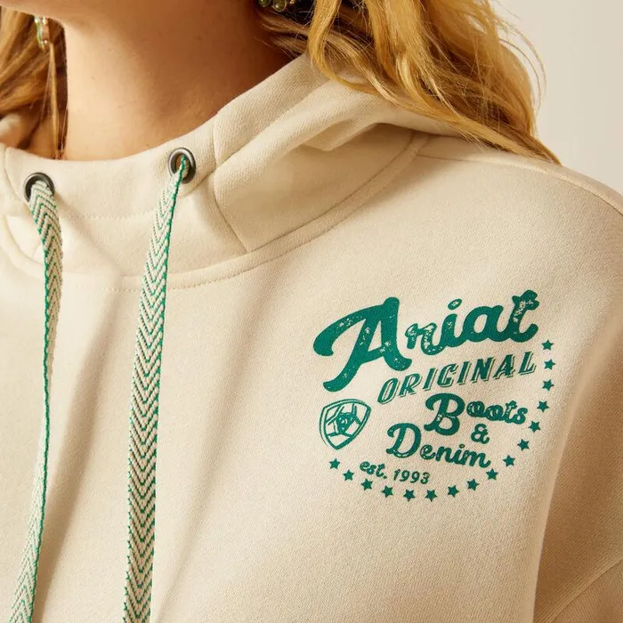 Women TShirts and Tops Ariat Essential Hoodie Summer Sand Women TShirts and Tops Ariat Essential Hoodie Summer Sand