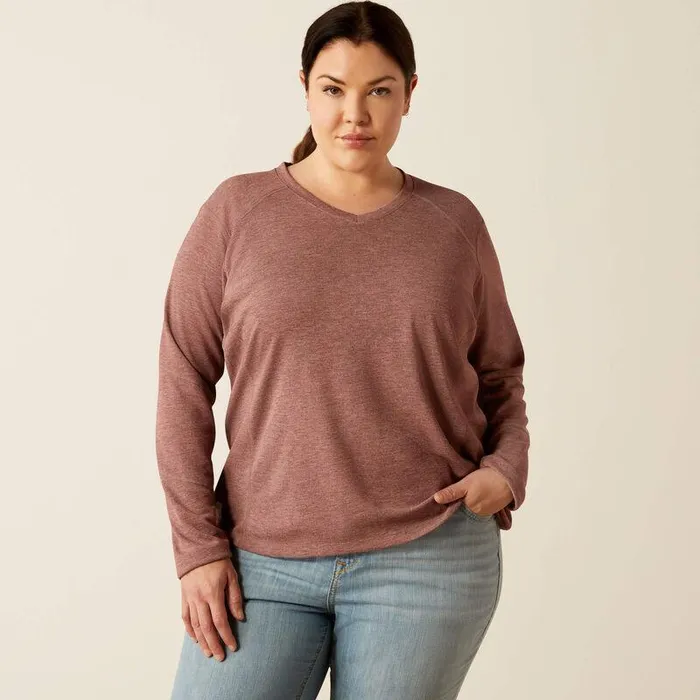 Women TShirts and Tops Ariat FR Primo Baselayer Rose Taupe Women TShirts and Tops Ariat FR Primo Baselayer Rose Taupe