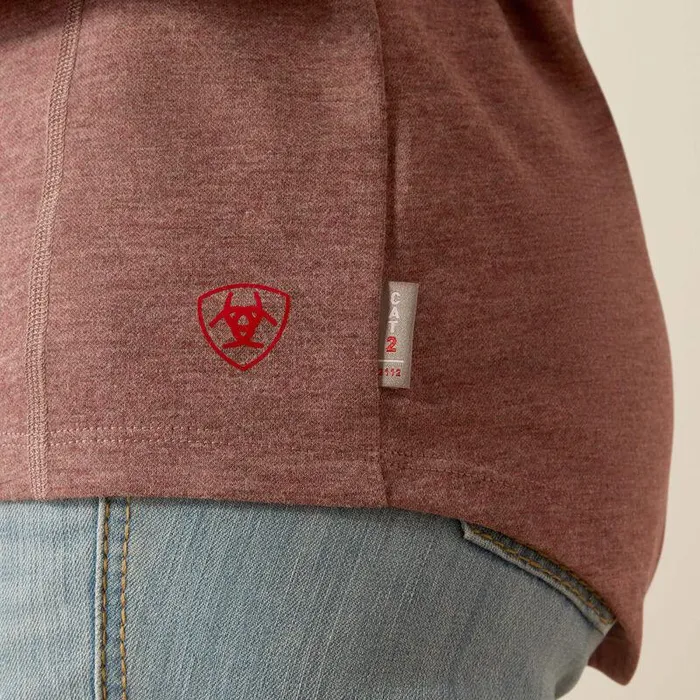 Women TShirts and Tops Ariat FR Primo Baselayer Rose Taupe Women TShirts and Tops Ariat FR Primo Baselayer Rose Taupe
