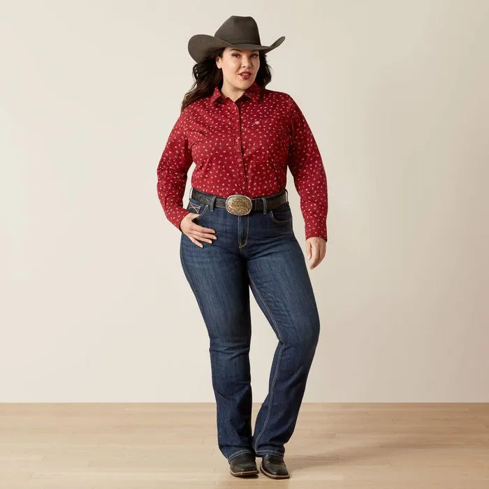 Women TShirts and Tops Ariat Kirby Stretch Shirt Cattle Brand Women TShirts and Tops Ariat Kirby Stretch Shirt Cattle Brand