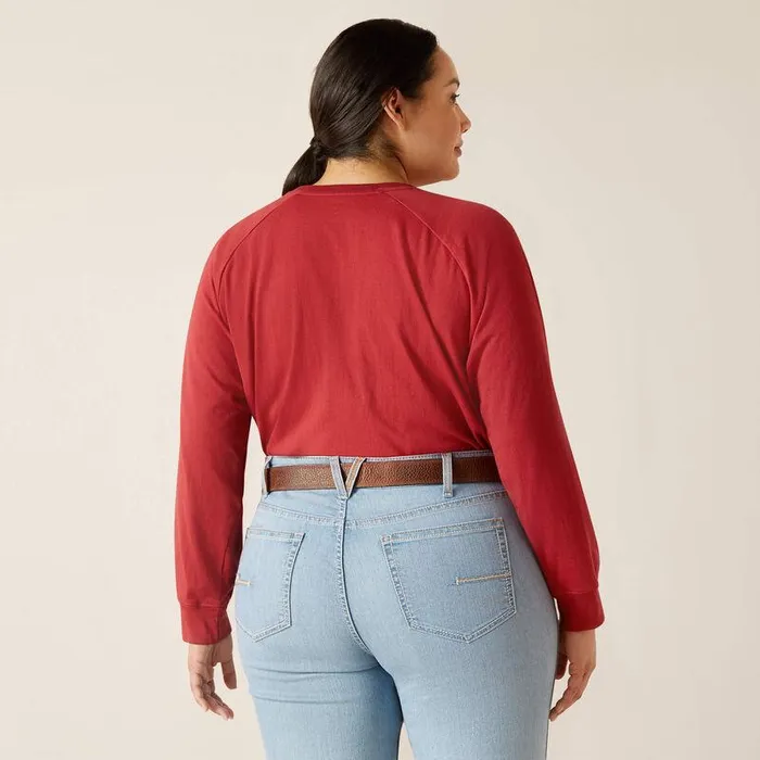Women TShirts and Tops Ariat Rebar Cotton Strong Logo Graphic Women TShirts and Tops Ariat Rebar Cotton Strong Logo Graphic
