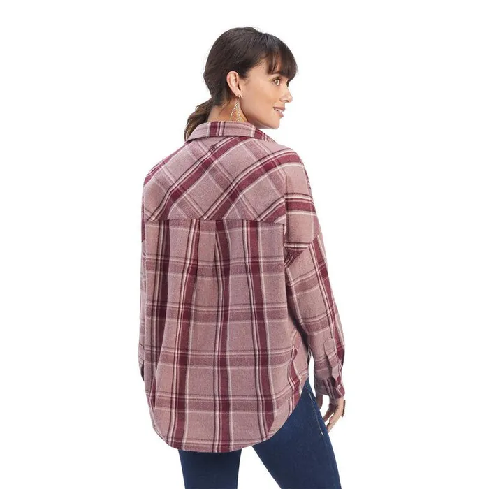 Women TShirts and Tops Ariat Wild West Tunic Wild West Plaid