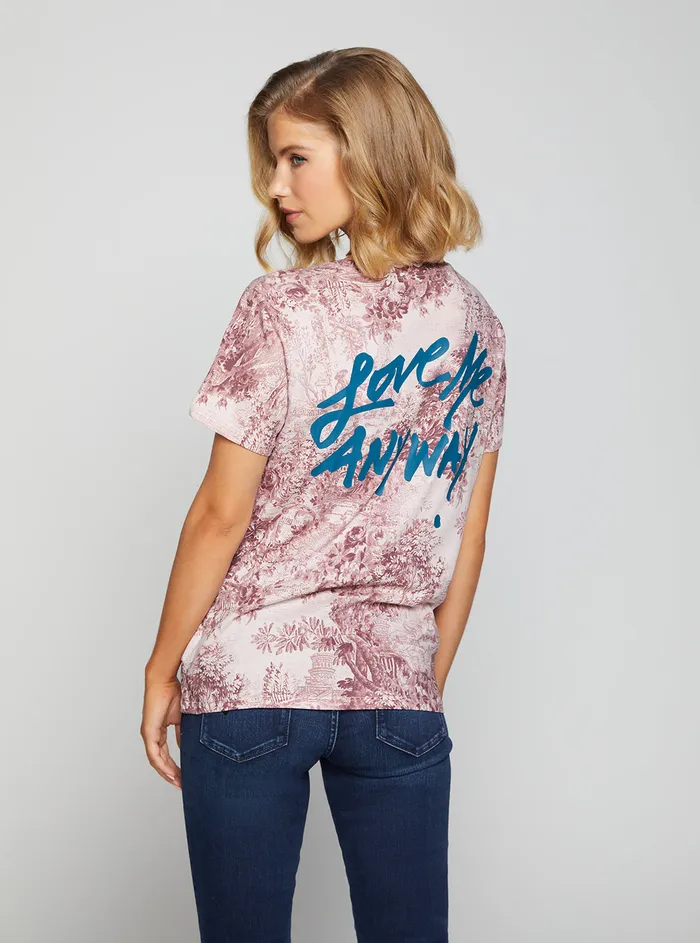 Women Tees and Tanks GUESS Eco Wine Varsity Logo Tshirt Women Tees and Tanks GUESS Eco Wine Varsity Logo Tshirt