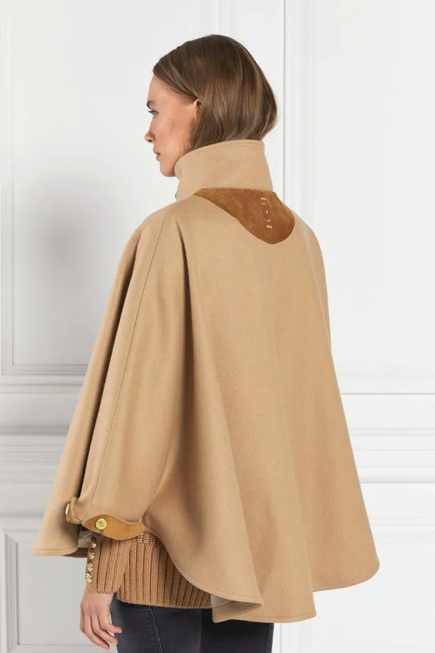 Women The Classic Cape Camel Holland Cooper Tailoring